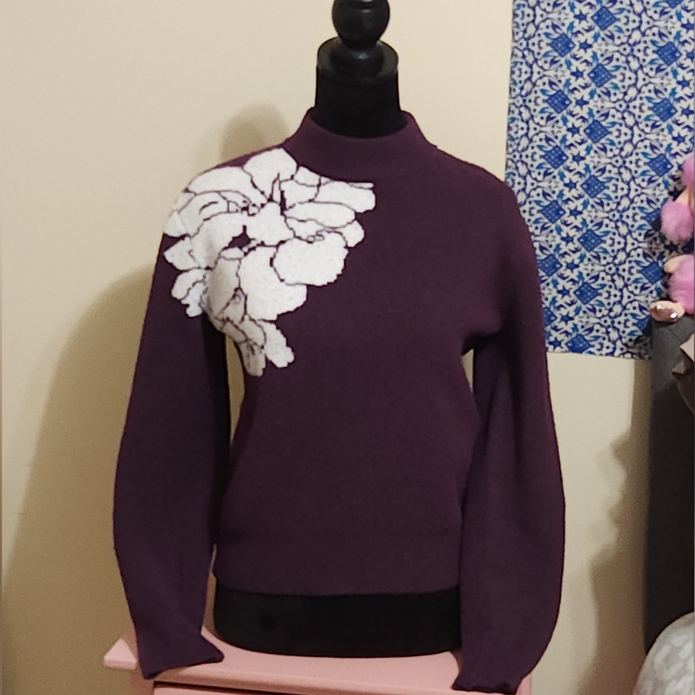 Purple Wonderly Sweater (medium)